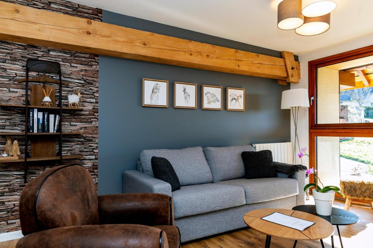 Appartamento T4 Meuble De 105M2 Axe Annecy-Geneve Saint-Martin-Bellevue Esterno foto